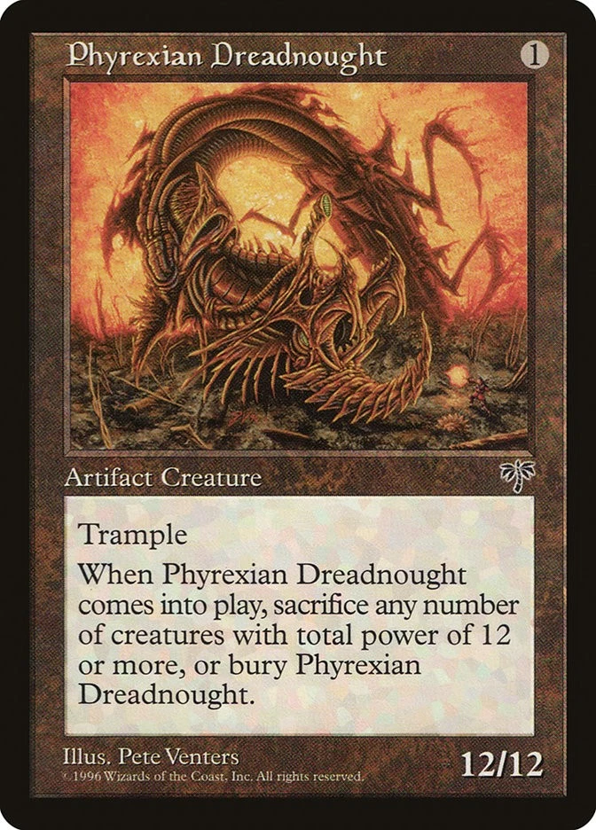Phyrexian Dreadnought Mirage - Near Mint - Image 1 of 1