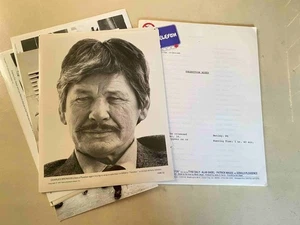 Telefon Presskit 1977 Charles Bronson, Lee Remick, Tyne Daly, Patrick Magee! - Picture 1 of 1