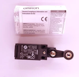 Omron D4N-4120 - Sicherheits-Endschalter, 1NC/ 1NO, Rollenhebel, IP67.  RS 746-7242 - Bild 1 von 4