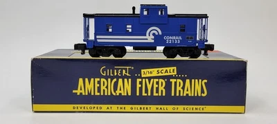 S-Gauge Lionel American Flyer Conrail Extended Vision Caboose 6-48756 - LNIB - Image 1 of 4