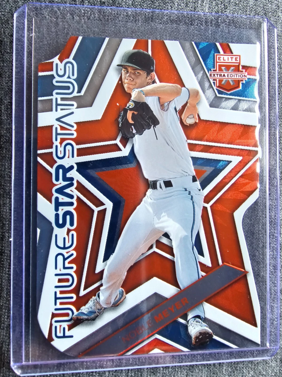 2023 Panini Elite Extra Edition - Noble Meyer Future Star Status Die Cut /99