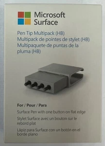 Pack of 4 Microsoft Surface Pen Tips Replacement Kit HB for Surface Pro, GO - Bild 1 von 2