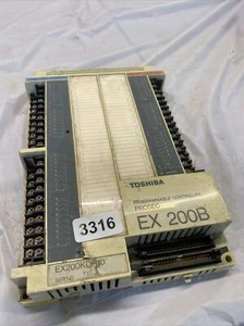 Toshiba Prosec EX 200B EX200KAA10 Programmable Controller EX200KDR10 - Picture 1 of 1