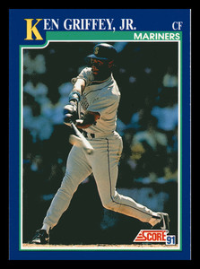 1991 Score Ken Griffey, Jr. HOF Seattle Mariners #2 Mint