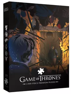 "USAopoly Game of Thrones ""Halten Sie die Tür"" 1000-teiliges Premium-Puzzle 19""x27" - Bild 1 von 2