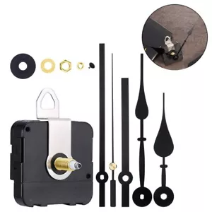 DIY Quartz Movement Wall Clock Motor Mechanism Long Spindle Repair Kit QS - Picture 1 of 9