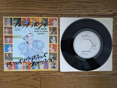 DAVID BOWIE Ashes To Ashes c/w Fashion 1980 Japan White Label PROMO 7" SSD-3011 - Image 1 of 4