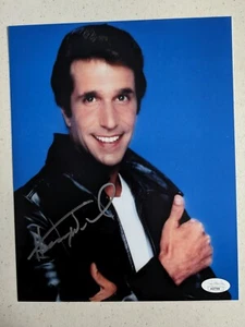 HENRY WINKLER Signed 8x10 Photo FONZIE Happy Days Autograph JSA COA X - Picture 1 of 1