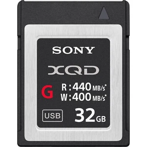 Sony 32GB XQD G Series 440MB/s 400MB/s Memory Card - Picture 1 of 1