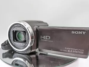 SONY HDR-CX675 Handycam Camcorder Color Black Good Condition Japanese Only - Picture 1 of 10