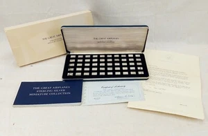 Franklin Mint 1978 I Grandi Aerei 50 Lingotti Argento Sterling - Foto 1 di 7