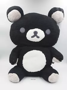 Rilakkuma MB1408 Black XL monochrome San-x Large Plush 18" Toy Doll Japan - Picture 1 of 7