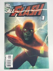 Cubierta All Flash #1 DC 2007 Joshua Middleton casi nueva - Imagen 1 de 7