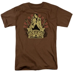 Sun Record Company Brown Men's T-Shirt XL Rat Rod Cartoon Music Country - Picture 1 of 1