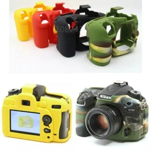 Silicone Rubber Camera Case Skin For Nikon D7200 D5300 D3400 D5500 D810 D7500 - Picture 1 of 16