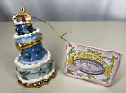 Blue Sky Clayworks SEPTEMBER Birthday Wishing Cake Heather  Trinket Box EUC