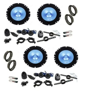 ALPINE SXE-17CS KIT 8 CASSE (VW) GRUPPO VOLKSWAGEN SUPP/CONN ALTOPARLANTI AUTO - Foto 1 di 7