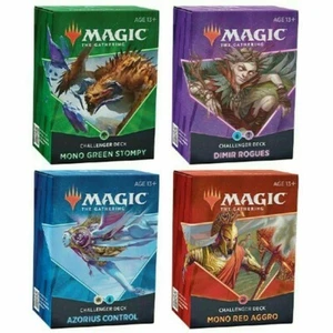 MTG Magic the Gathering 2021 Challenger Decks Set of 4 FACTORY SEALED IN STOCK - Picture 1 of 5