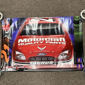 Elliott Sadler 21 Motorcraft Ford Taurus Nascar Racing Poster Air Force - Picture 1 of 17