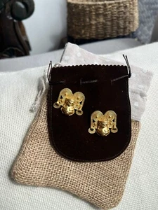 joyas precolombinas , Pre columbian Jewelry Reproduction 24 Kt gold - Picture 1 of 6