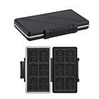 36 Slots SD Card Holder Case for 12 SD/SDHC/SDXC Cards Storage Water-Resistant P