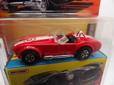 Shelby Cobra 1965 S/C #16 2006 Matchbox Superfast serie 75 fundido a presión 1:64 Foto 1 de 4