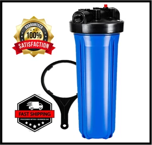iSpring Whole House Water Filter Housing 1 inch Outlet/Inlet, 4.5"X20", 20 inch - Picture 1 of 3