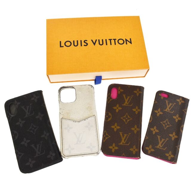 Louis Vuitton iPhone Case Monogram Antarctica Taiga XS MAX White