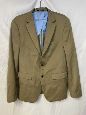 Blazer SCOTCH & SODA Hombres L Tostado/Bronce Mezcla Lana Forrado Muesca Forrado Formal Clásico Foto 1 de 4