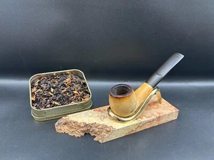 Genuine Block Meerschaum – Quarter-Bent Billiard (Estate) - Picture 1 of 6