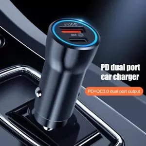 38W Fast Charge USB PD Type-C Car Charger Adapter For iPhone 14 Pro 13 15 K1C7 - Picture 1 of 9