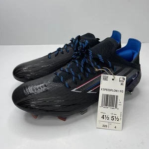 Adidas X Speedflow.1 Firm Ground Soccer Cleats - Size 4.5 Black Red Blue GW7454 - Picture 1 of 6
