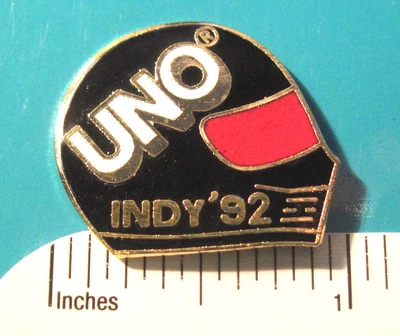 Casco UNO 92 INDY - alfiler de sombrero, tie tac, alfiler de solapa, alfiler de sombrero EN CAJA DE REGALO Foto 1 de 3