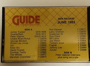 Rock Sampler Kassettenführer Juni 1983 nie gespielt - Bild 1 von 4