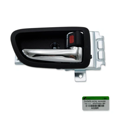 Manija interior derecha de la puerta cromada para Ford Mazda Ranger BT50 2006-2011 Foto 1 de 4