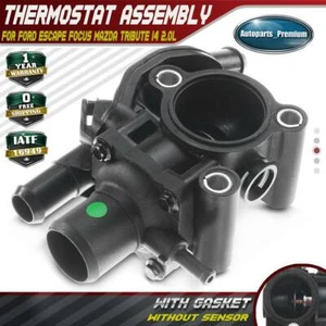 Engine Coolant Thermostat Housing Kit for Ford Escape Focus Mazda Tribute 2.0L - Picture 1 of 10