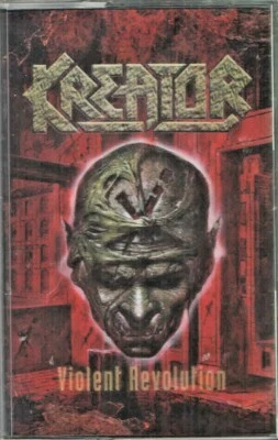 Kreator ‎- Violent Revolution CASSETTE TAPE - LIMITED SEALED NEW - Thrash Metal - Image 1 of 2