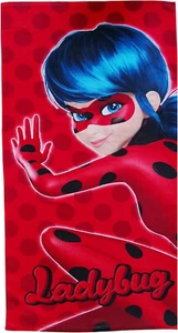 Miraculous Ladybug Beach Bath Towel 100% Cotton - Picture 1 of 1