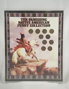 The Vanishing Native American Penny Collection 10 Indian Head Pennies Cents - Bild 1 von 4