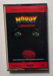 HARRY AND THE HENDERSONS ORIGINAL MOTION PICTURE SOUNDTRACK CASSETTE TAPE 1987 - Picture 1 of 5