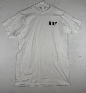 Camiseta blanca talla S - Tultex HUF con logotipo de pecho - Imagen 1 de 6