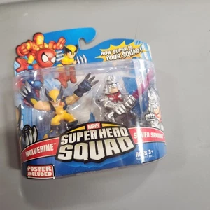 Marvel Super Hero Squad Wolverine Vs. Silver Samurai H44 - Imagen 1 de 2