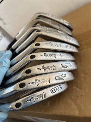 Walter Hagen RH THE HAIG irons 3-9. SW And PW. - Image 1 of 4