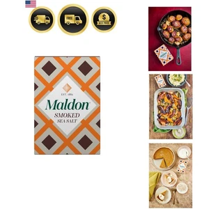 Geräucherte Meersalzflocken Gewürz Gourmet 4,4 Unze - Bild 1 von 10