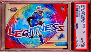 POP 11 PSA 10 RC Jahmyr Gibbs 2023 Contenders Legitness Prizm Case Hit Rookie - Bild 1 von 3