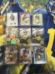 2023/2024 Steelers 14 Karten Lot. Mit einer gestanzten und nummerierten Karte. Wilson - Bild 1 von 5