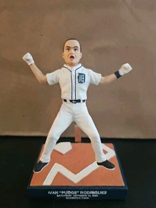 Detroit Tigers Ivan Pudge Rodriguez Collectible Figurine Game 4 October 14, 2006 - Picture 1 of 9
