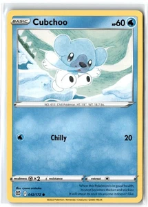 2022 Sword & Shield - Brilliant Stars Cubchoo #42 Basic/Common - Picture 1 of 2