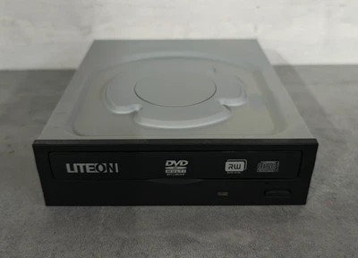 Lite-On iHAS324 24X SATA DVD±RW DL Rewriter Drive Black | SMART-BURN - Image 1 of 3