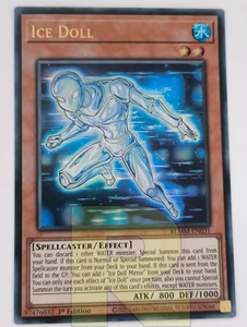 Bambola di Ghiaccio / Ice Doll ® Ultra Rara ® BLMM-EN031 ® Yugioh ® Inglese - Picture 1 of 1